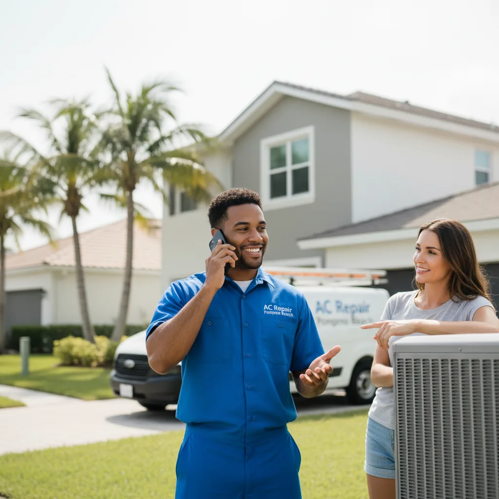 AC Repair Pompano Beach customer support in Horace